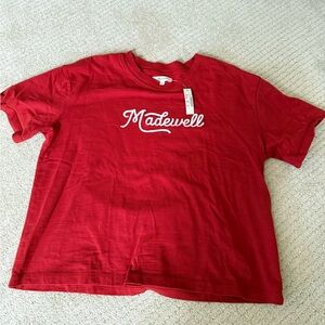 Madewell Bold Red Tee